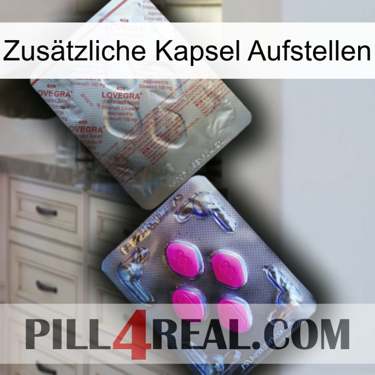 Zusätzliche Kapsel Aufstellen 38